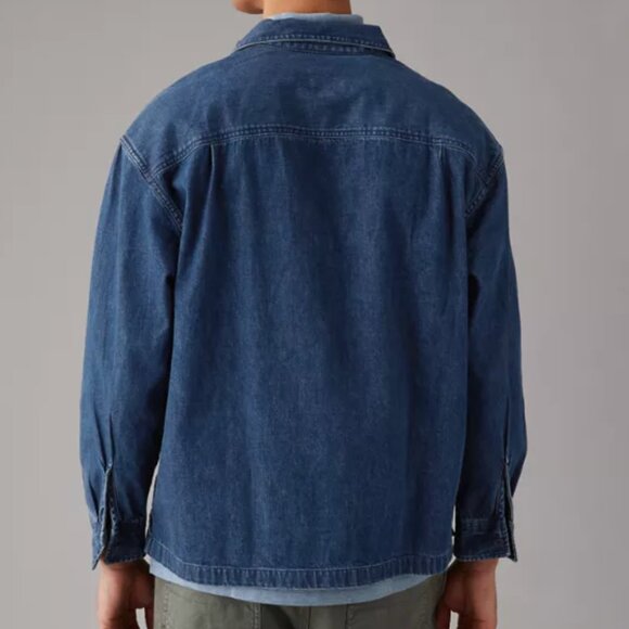 American Eagle Outfitters Mechanic Shirt, Indigo, Medium, NWT - Picture 5 of 5